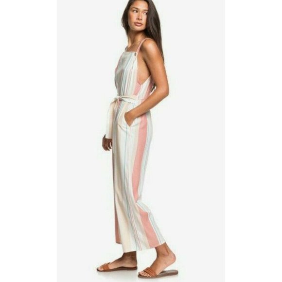 Roxy Womens Strappy Jumpsuit Medium - Picture 3 of 7